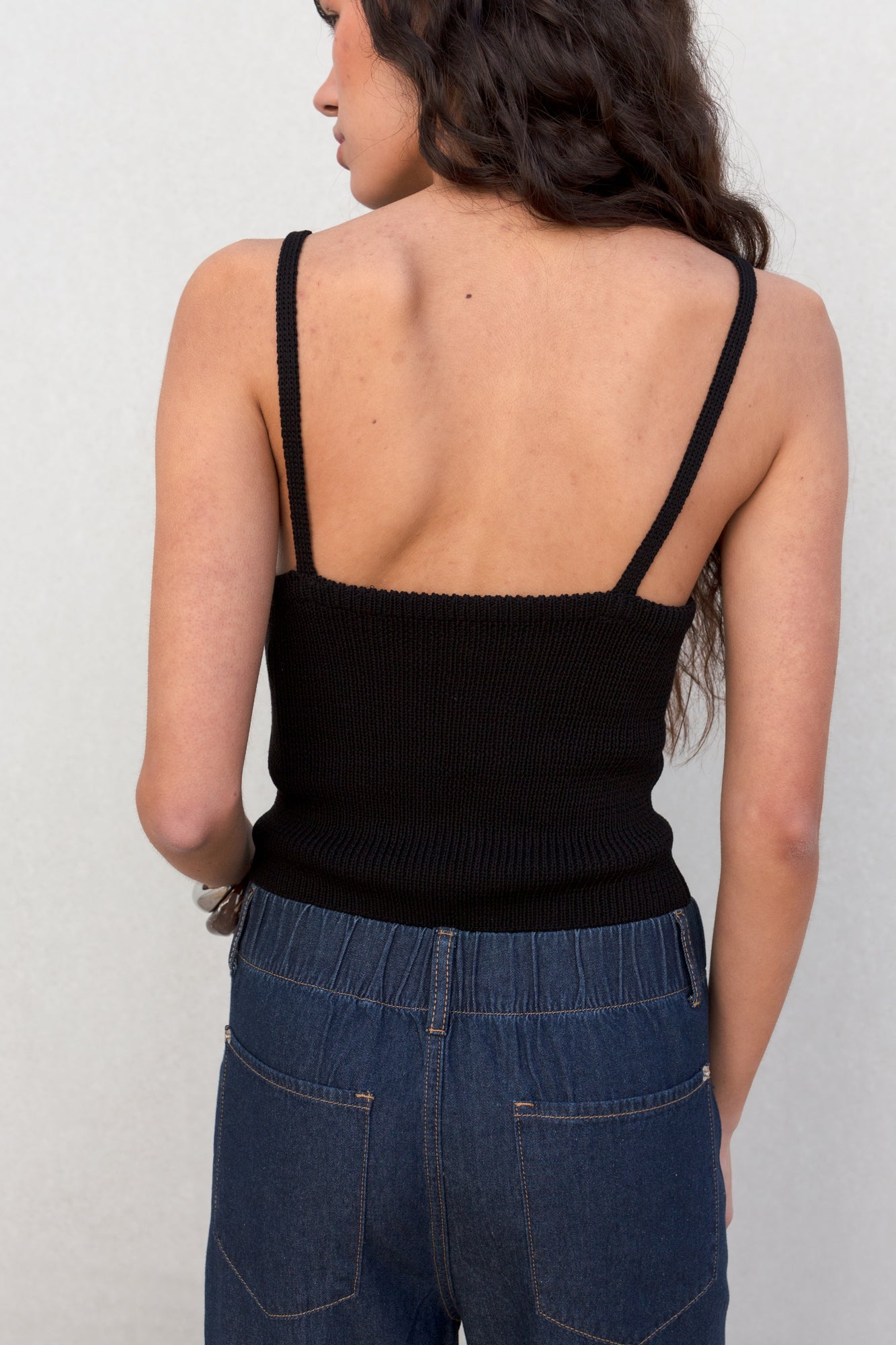 PANTALON FLUIDO EFECTO DENIM