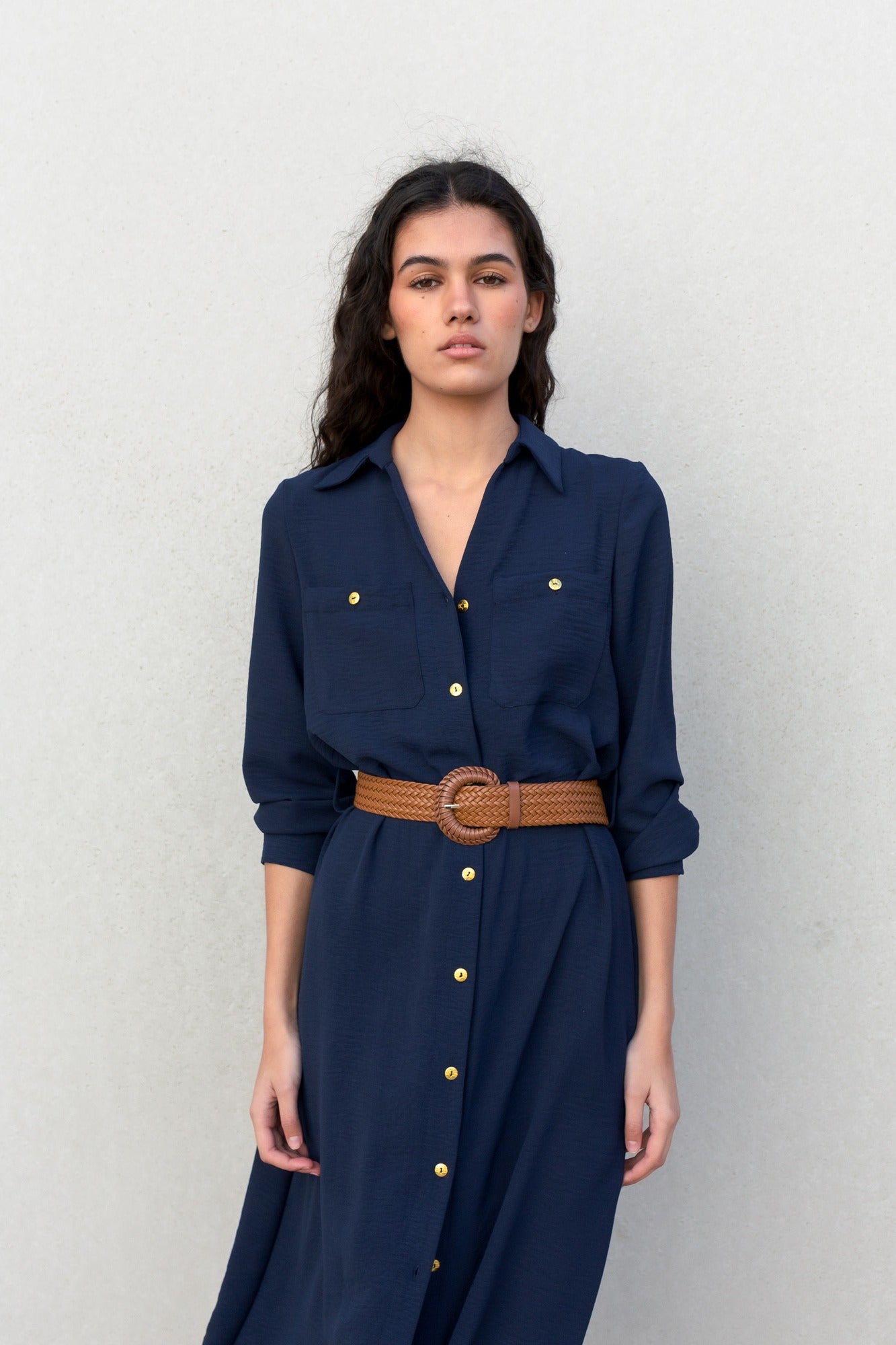 VESTIDO CAMISERO