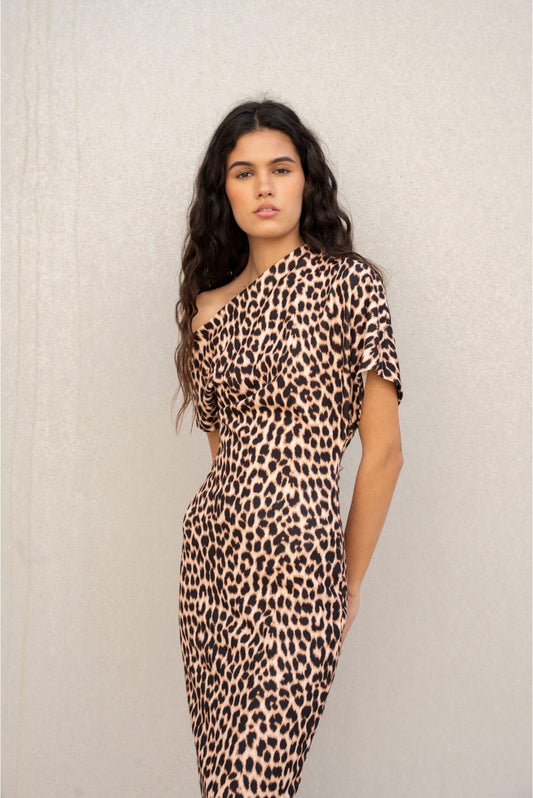 VESTIDO ESTAMPADO ANIMAL PRINT