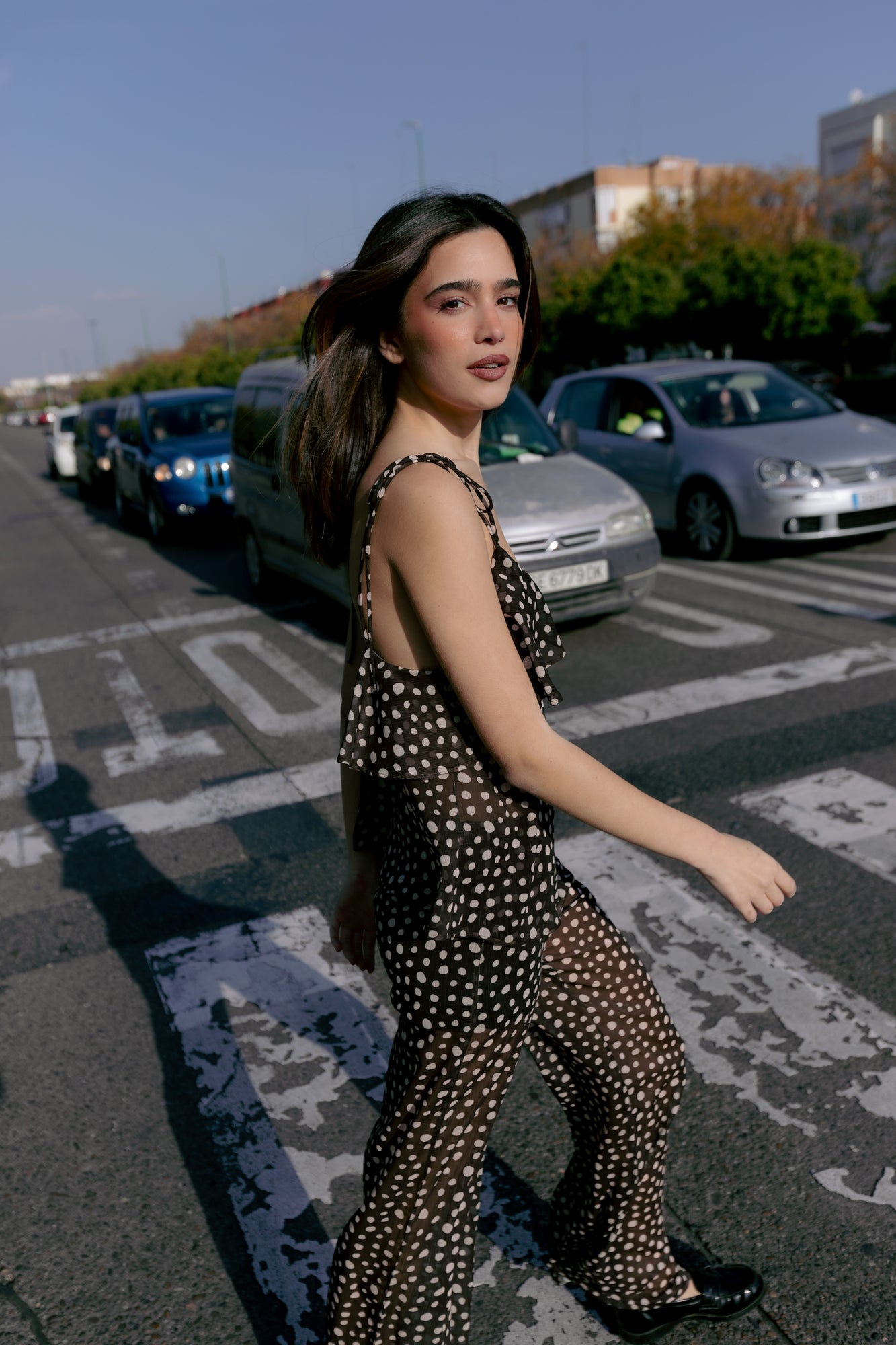 TOP VOLANTE ESTAMPADO