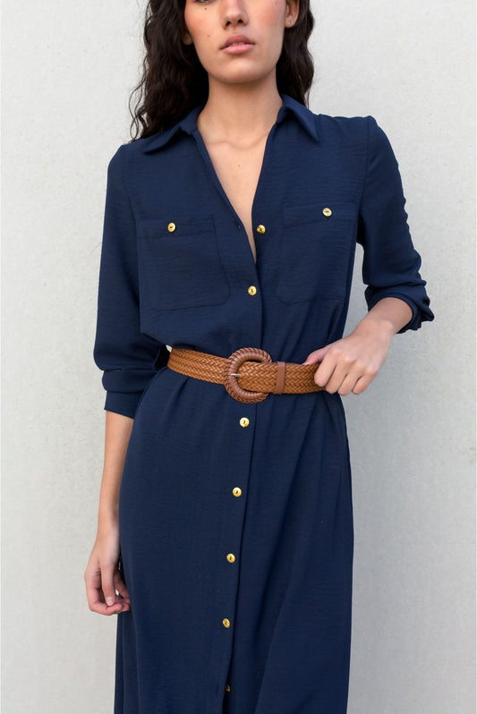 VESTIDO CAMISERO